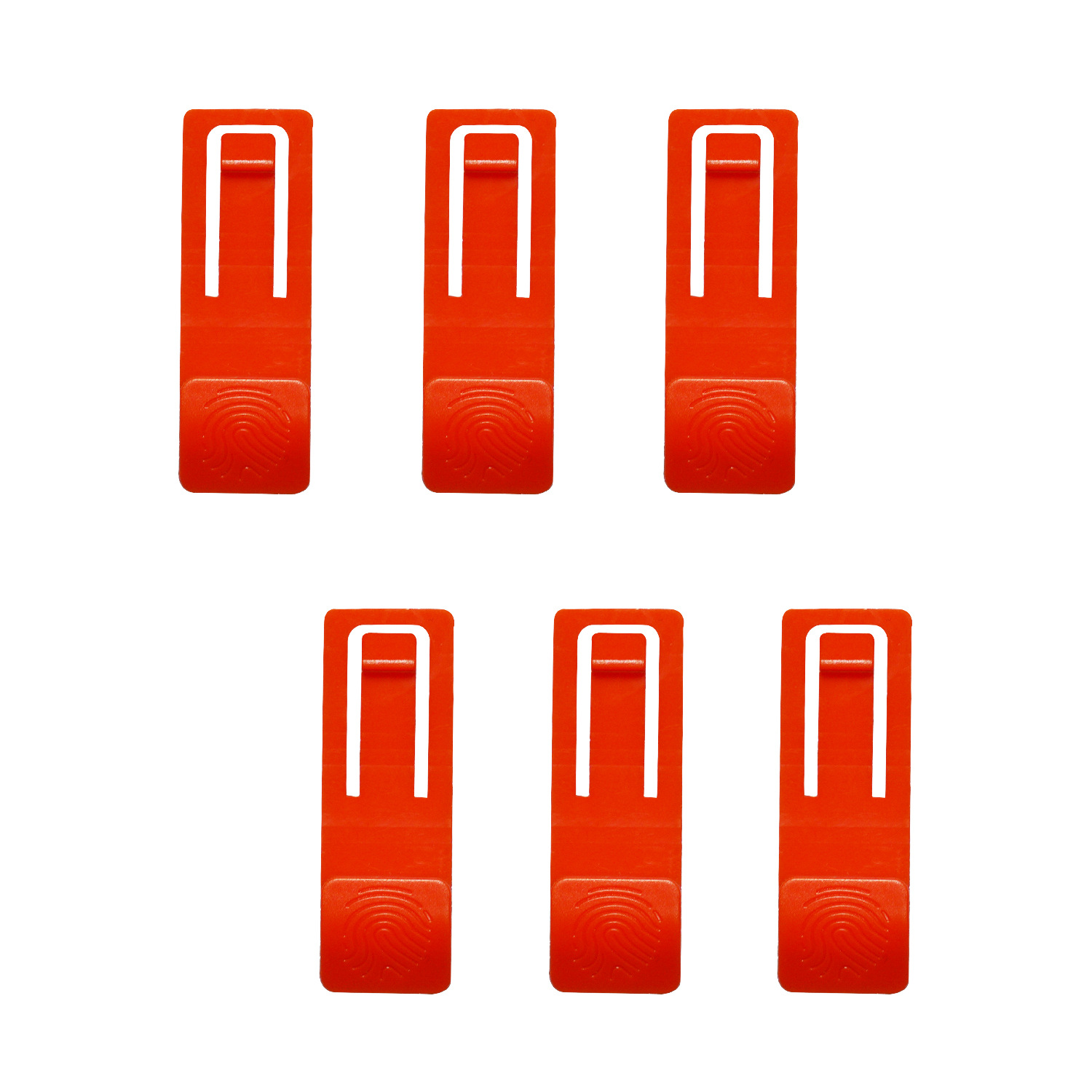 Orange fins plug-in - 6 1 sets
